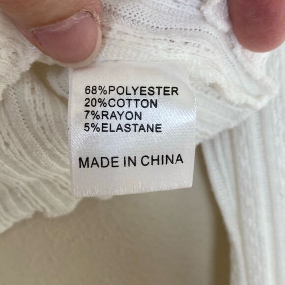 Princess Polly  Cropped‎ Long Sleeve Top Size 4 (C8) - Picture 5 of 10